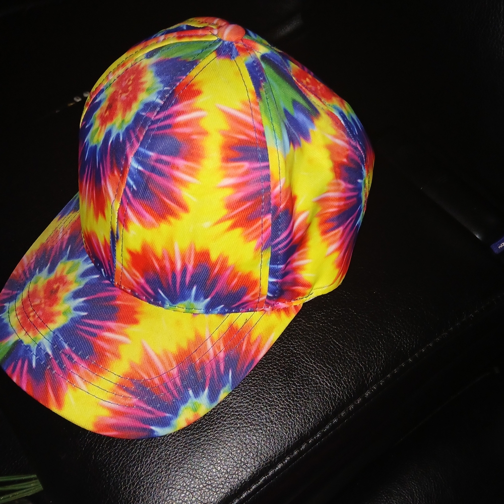 Colorful Tie-Dye Cap